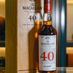 THE MACALLAN 40 YEARS OLD – 麥卡倫40年紅色珍藏版單一麥芽威士忌
