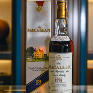 THE MACALLAN 18 YEAR OLD SINGLE MALT SHERRY OAK CASK WHISKY – 麥卡倫18年雪莉桶單一純麥威士忌 1978S